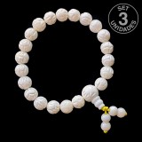 Pulseira - Osso em forma de Flor de Lótus